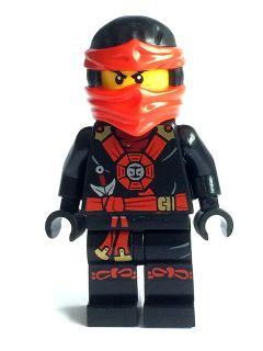 LEGO Minifigure-Kai - Round Torso Emblem-Ninjago-NJO148-Creative Brick Builders
